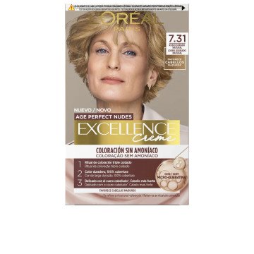 EXCELLENCE CREME ammonia-free hair color with micro-keratin #7.31-Natural Golden Blonde 1 unit