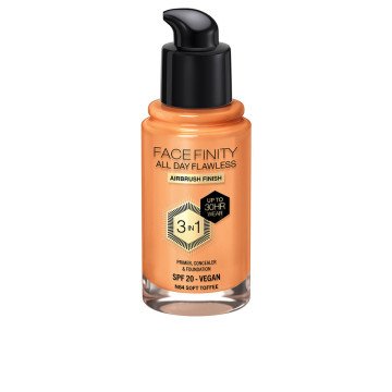 FACEFINITY ALL DAY FLAWLESS 3 IN 1 foundation #N84-soft toffee 30 ml FACEFINITY ALL DAY FLAWLESS 3 IN 1 foundation #N84-soft toffee 30 ml