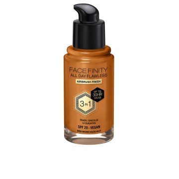 FACEFINITY ALL DAY FLAWLESS 3 IN 1 foundation #W98-warm hazelnut 30 ml FACEFINITY ALL DAY FLAWLESS 3 IN 1 foundation #W98-warm hazelnut 30 ml