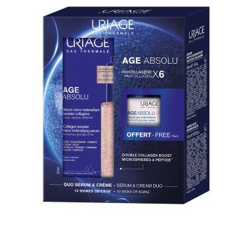 AGE ABSOLU MICRO-REDENSIFYING SERUM + PINK CREAM CASE 2 pcs