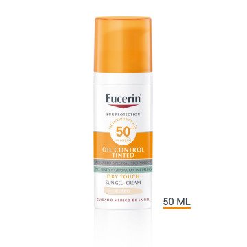 SUN PROTECTION oil control dry touch gel-cream color SPF50+ #light 50 ml