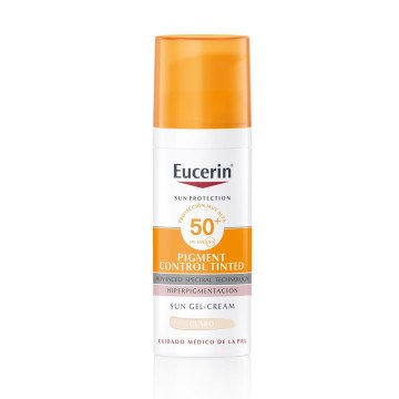 SUN PROTECTION pigment control gel-cream color SPF50+ #light 50 ml