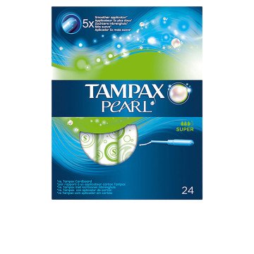 TAMPAX PEARL tampón super 24 uds TAMPAX PEARL tampón super 24 uds