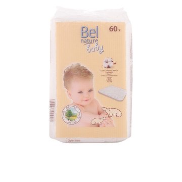 NATURE ECOCERT maxi discos bebé algodón 100% orgánico 60 pz NATURE ECOCERT maxi discos bebé algodón 100% orgánico 60 pz