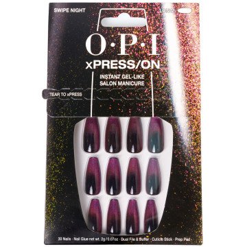 OPI xPRESS/ON Artificial Nails Nail Art #Swipe Night 30 u OPI xPRESS/ON Artificial Nails Nail Art #Swipe Night 30 u