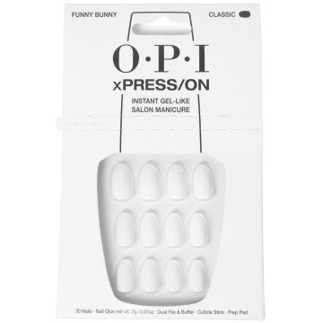 OPI xPRESS/ON Artificial Nails Iconic Shades #Funny Bunny 30 u OPI xPRESS/ON Artificial Nails Iconic Shades #Funny Bunny 30 u