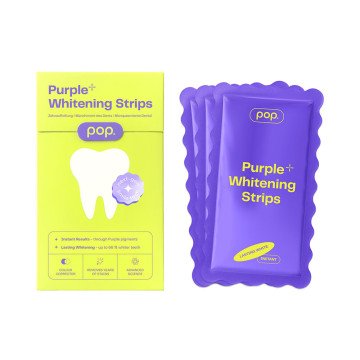 POP. PURPLE+ Violet Whitening Strips 7 units
