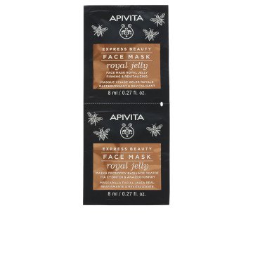 Express Beauty Mascarilla facial reafirmante y revitalizante con jalea real 2 x 8 ml Express Beauty Mascarilla facial reafirmante y revitalizante con jalea real 2 x 8 ml