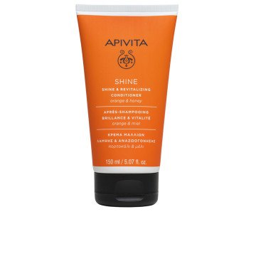 SHINE AND VITALITY CONDITIONER with honey and orange formulated without silicones 150 ml SHINE AND VITALITY CONDITIONER with honey and orange formulated without silicones 150 ml