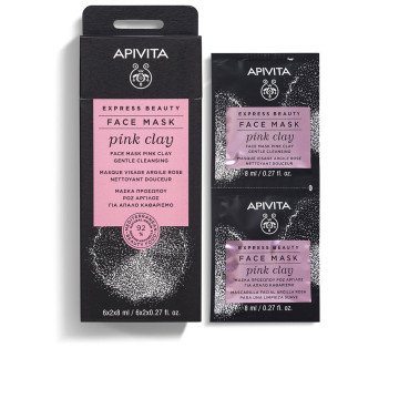 Express Beauty Gentle Cleansing Face Mask with Pink Clay 2 x 8 ml Express Beauty Gentle Cleansing Face Mask with Pink Clay 2 x 8 ml