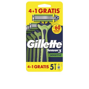 GILLETTE SENSOR3 SENSITIVE disposable razor blades 5 units