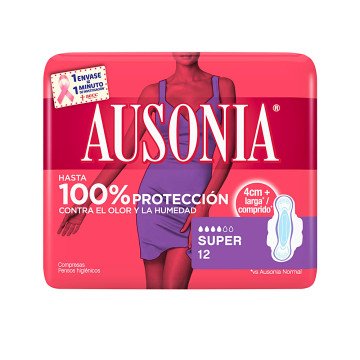 AUSONIA super winged pads 12 units AUSONIA super winged pads 12 units