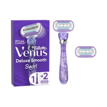 GILLETTE VENUS SWIRL SMOOTH machine + 2 spare parts GILLETTE VENUS SWIRL SMOOTH machine + 2 spare parts
