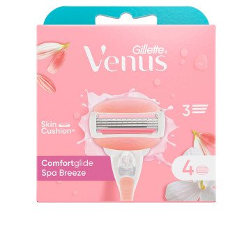 GILLETTE VENUS SPA BREEZE charger 4 refills GILLETTE VENUS SPA BREEZE charger 4 refills