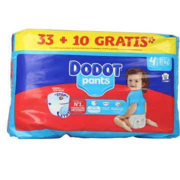 DODOT PANTS diaper-panties size 4 9-15 kg 43 u