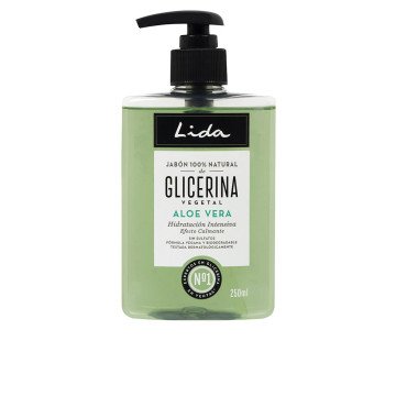 LIDA 100% NATURAL SOAP hands glycerin and aloe vera 250 ml