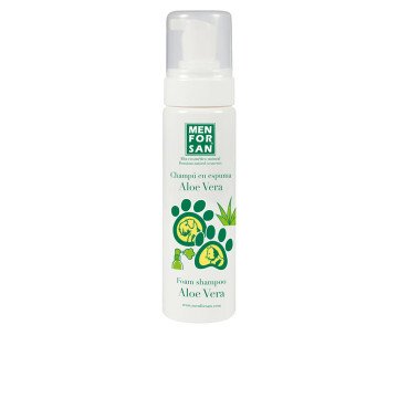 CHAMPÚ PERROS Y GATOS en espuma con aloe vera 200 ml CHAMPÚ PERROS Y GATOS en espuma con aloe vera 200 ml