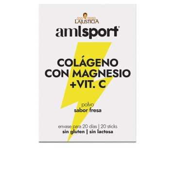 COLÁGENO CON MAGNESIO + VIT.C sabor fresa 20 sticks COLÁGENO CON MAGNESIO + VIT.C sabor fresa 20 sticks