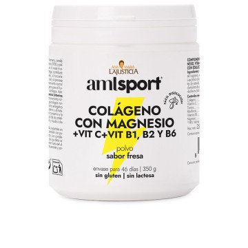 COLLAGEN WITH MAGNESIUM + VIT.C + VIT.B1.B2.B6 strawberry flavor pol 350 gr COLLAGEN WITH MAGNESIUM + VIT.C + VIT.B1.B2.B6 strawberry flavor pol 350 gr