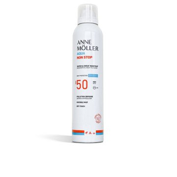 AQUA NON STOP water and sweat resistant body spray SPF50 200 ml AQUA NON STOP water and sweat resistant body spray SPF50 200 ml