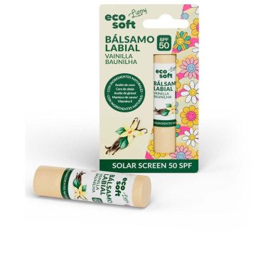 ECO SOFT LIPPY vanilla lip balm SPF50 1 unit ECO SOFT LIPPY vanilla lip balm SPF50 1 unit