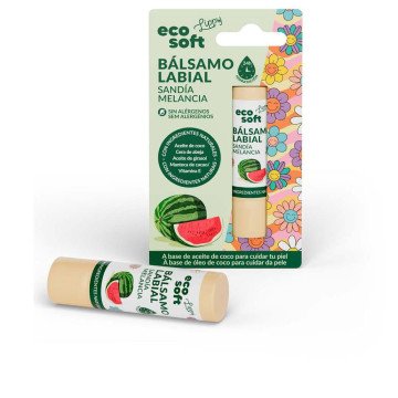 ECO SOFT LIPPY watermelon lip balm 1 unit ECO SOFT LIPPY watermelon lip balm 1 unit