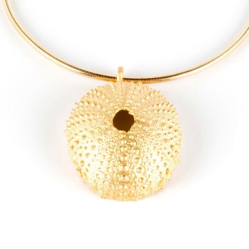ELASTIC TRENC necklace #shiny gold 1 u