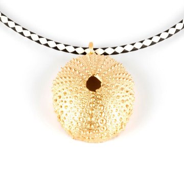 TRENC LUXE BLACK & WHITE necklace #shiny gold 1 u