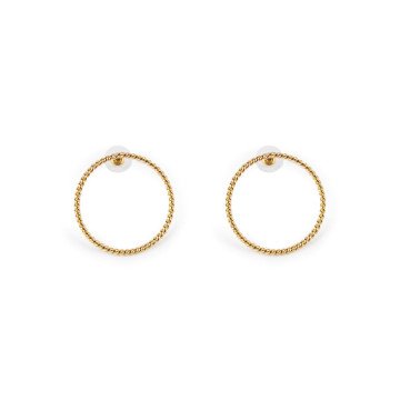 SURI earrings #shiny gold 1 u