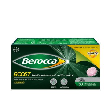 BEROCCA BOOST comprimidos efervescentes 30 u BEROCCA BOOST comprimidos efervescentes 30 u
