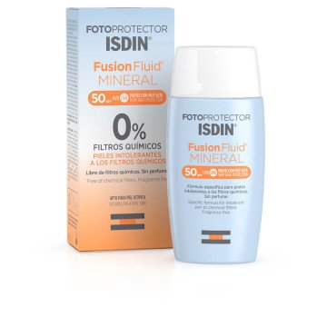 FUSION FLUID MINERAL PHOTOPROTECTOR 0% chemical filters SPF50+ 50 ml FUSION FLUID MINERAL PHOTOPROTECTOR 0% chemical filters SPF50+ 50 ml