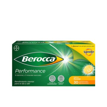 BEROCCA PERFORMANCE comprimidos efervescentes #Naranja 30 u BEROCCA PERFORMANCE comprimidos efervescentes #Naranja 30 u