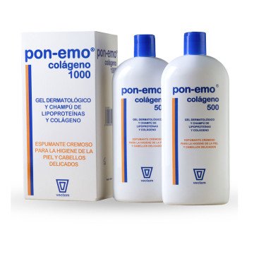 PON-EMO COLLAGEN dermatological gel and shampoo pack 2 x 500 ml PON-EMO COLLAGEN dermatological gel and shampoo pack 2 x 500 ml