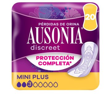 AUSONIA DISCREET mini plus incontinence pads 20 units AUSONIA DISCREET mini plus incontinence pads 20 units