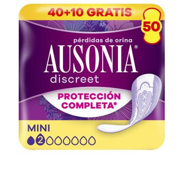 AUSONIA DISCREET mini incontinence pads 50 units AUSONIA DISCREET mini incontinence pads 50 units