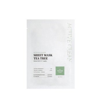 ACTIVE CLEAN sheet mask tea tree 23 gr ACTIVE CLEAN sheet mask tea tree 23 gr