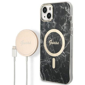 Set Guess GUBPP14SHMEACSK Case+ Charger iPhone 14 6.1