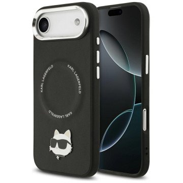 Karl Lagerfeld Choupette Pin MagSafe Case for iPhone Air Black Karl Lagerfeld Choupette Pin MagSafe Case for iPhone Air Black