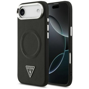 Guess Triangle Logo MagSafe Case for iPhone Air - Black Guess Triangle Logo MagSafe Case for iPhone Air - Black
