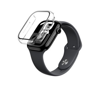 AmazingThing Radix Glass Case for Apple Watch 46mm - Clear AmazingThing Radix Glass Case for Apple Watch 46mm - Clear
