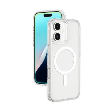AmazingThing Minimal Mag Case with Magnetic Ring for iPhone 16 - Transparent AmazingThing Minimal Mag Case with Magnetic Ring for iPhone 16 - Transparent