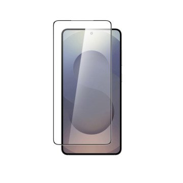 AmazingThing Radix Full Glass Tempered Glass with Black Frame for Samsung S25 Edge
