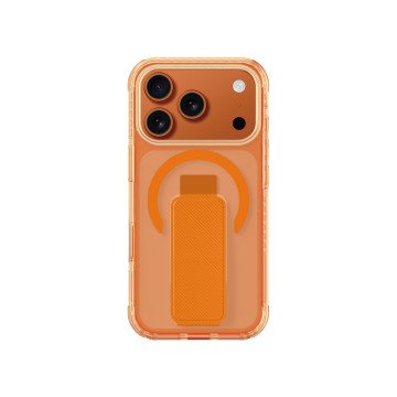 AmazingThing Titan Pro Holder Case for iPhone 17 Pro Max Compatible with MagSafe - Orange