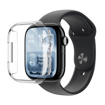 AmazingThing Minimal Protective Case for Apple Watch Series 11 46mm - Clear AmazingThing Minimal Protective Case for Apple Watch Series 11 46mm - Clear