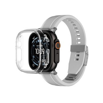 AmazingThing Minimal protective case for Apple Watch Ultra 3 / Ultra 4 49 mm - clear AmazingThing Minimal protective case for Apple Watch Ultra 3 / Ultra 4 49 mm - clear