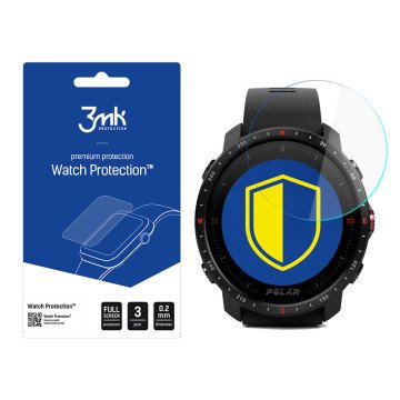 3mk Watch Protection™ v. FlexibleGlass hybrid glass on Polar Grit X Pro 3mk Watch Protection™ v. FlexibleGlass hybrid glass on Polar Grit X Pro