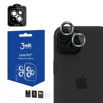 3mk Lens Protection Pro camera cover for iPhone 15 - green 3mk Lens Protection Pro camera cover for iPhone 15 - green