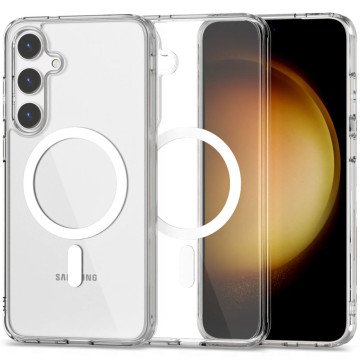 Tech-Protect FlexAir Hybrid MagSafe Case for Samsung Galaxy S24 - Clear Tech-Protect FlexAir Hybrid MagSafe Case for Samsung Galaxy S24 - Clear