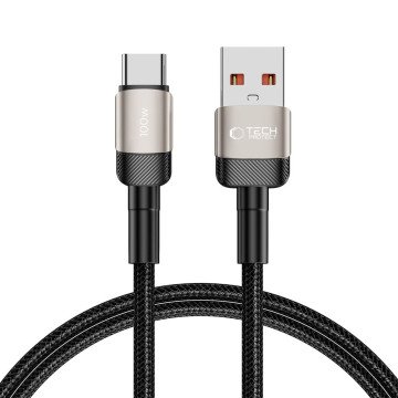 Tech-Protect UltraBoost Evo USB-C / USB-A cable 100W 5A 1m - titanium Tech-Protect UltraBoost Evo USB-C / USB-A cable 100W 5A 1m - titanium