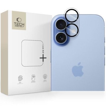 Tech-Protect Cam Fit+ Camera Cover for iPhone 17 - Clear Tech-Protect Cam Fit+ Camera Cover for iPhone 17 - Clear